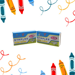 Kim bấm gstar số 10 / no. 10 hộp nhỏ gồm 1000 cây kim