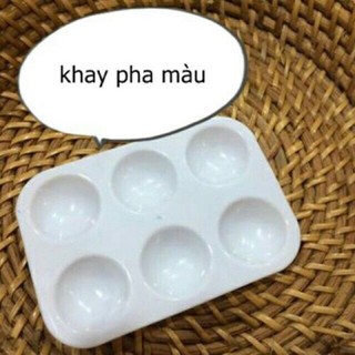 Sỉ 100 khay pha màu - tô tượng
