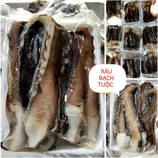 Râu bạch tuột hàng làm sạch sẽ