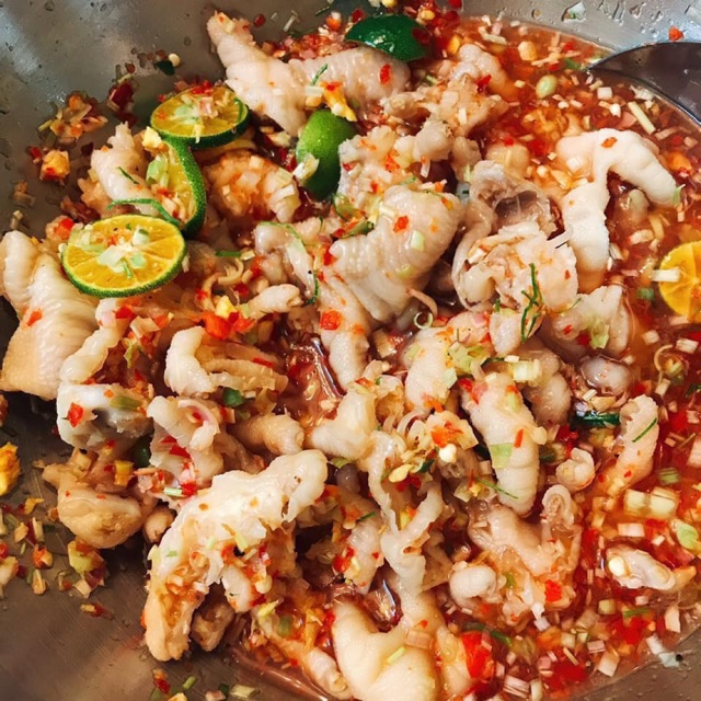Chân gà rút xương thanh tùng hàng loại 1 chân to, trắng đẹp