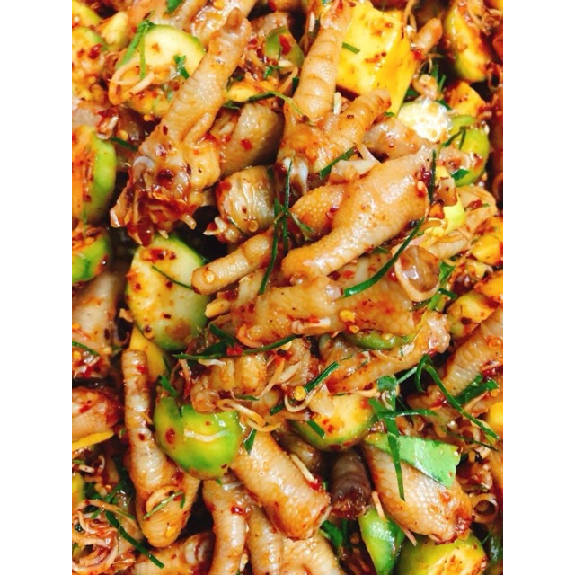 Chân gà rút xương thanh tùng hàng loại 1 chân to, trắng đẹp