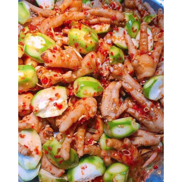 Chân gà rút xương thanh tùng hàng loại 1 chân to, trắng đẹp