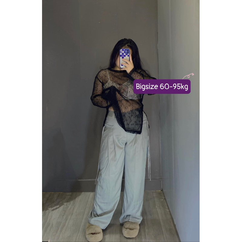 QUẦN SUÔNG HOT BUỘC NƠ BIGSIZE