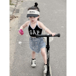 ÁO CROPTOP ĐEN HỞ LƯNG GAP