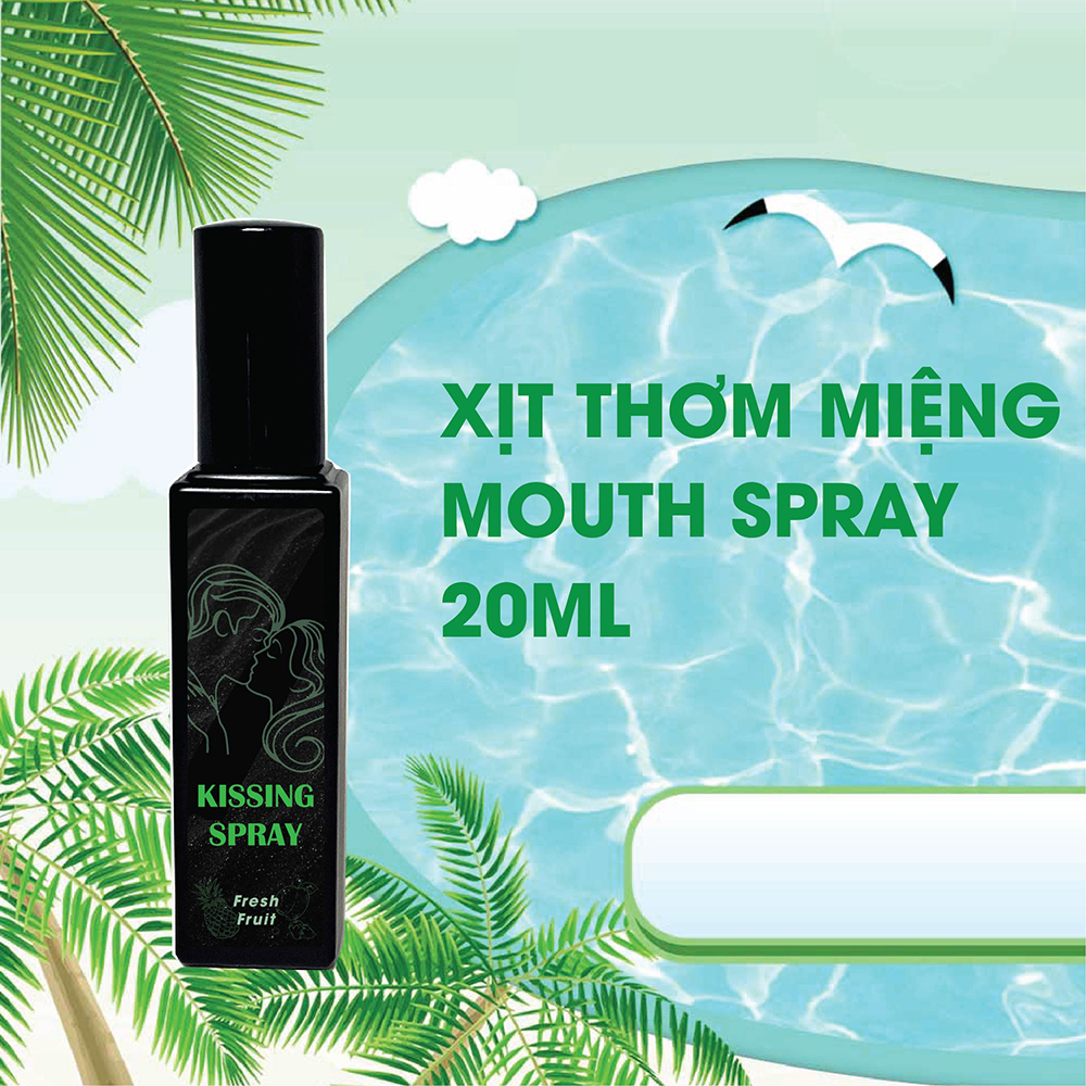 Xịt Thơm Miệng Kissing Spray MILIAMAN