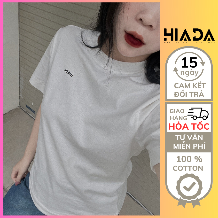 Áo Thun Nữ Babytee HIADA Cổ Tròn Vải Cotton Thoáng Mát