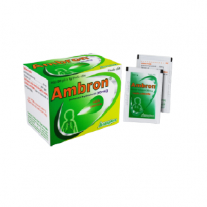Ambron Ambroxol 30mg giúp long đờm , loãng đờm tiêu đờm hộp 50 gói