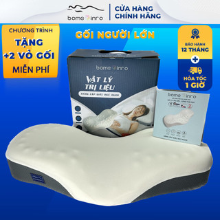  Gối Ngủ Công Thái Học Thiết Kế Thông Minh Giảm Mỏi Cổ Vai Gáy Chống Gáy  Cao Su Non BOMEINRO 