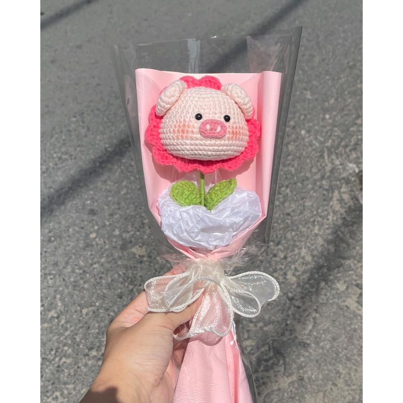 Bó hoa heo cute🐷🐷🐷