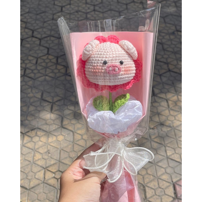 Bó hoa heo cute🐷🐷🐷