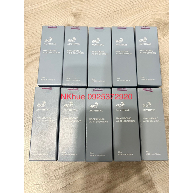 Tinh chất cấp ẩm, căng bóng da - AUVIHYAL HYALURONIC ACID SOLUTION AUVI