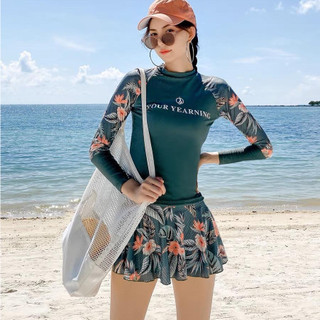 Đồ bơi bikini nữ dài tay xinh đẹp năng động YE03