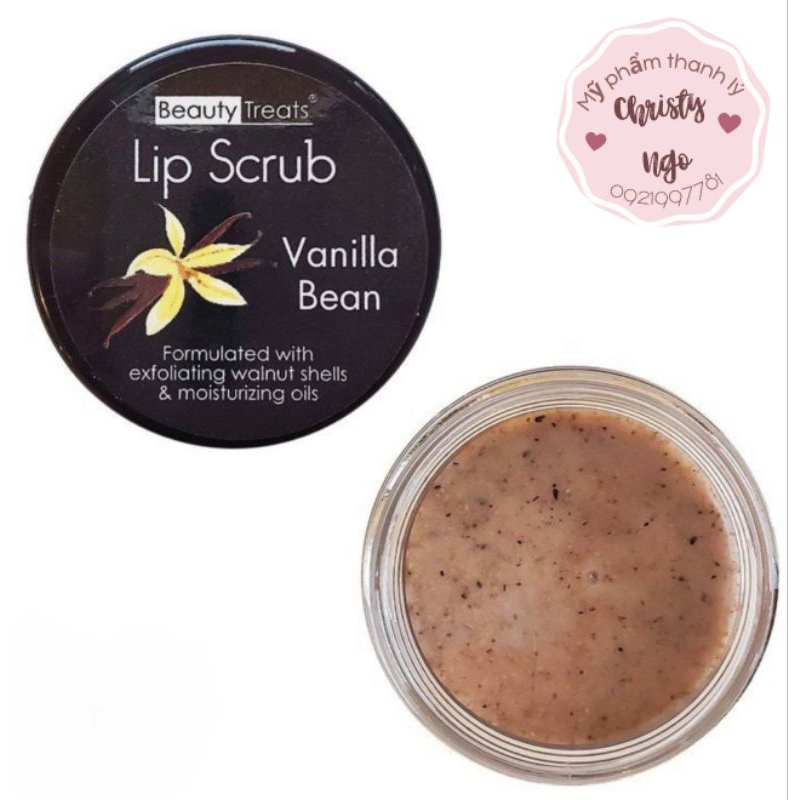 TẨY TẾ BÀO CHẾT MÔI BEAUTY TREAT MÙI VANILLA