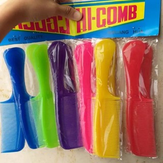 Combo 2 cây lược chải tóc 2 đầu chải (giao 2 màu)