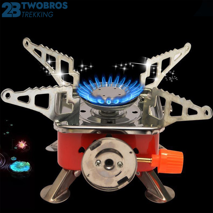 Bếp Ga Mini gấp gọn mang đi du lịch, cắm trại dã ngoại Bếp nướng quân đội gấp gọn ngoài trời tiện lợi | BigBuy360 - bigbuy360.vn