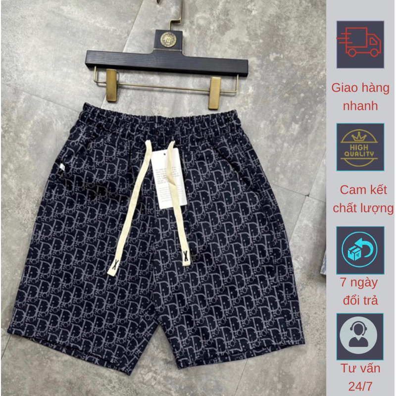 Quần cộc đùi vải dệt bản SUPPER cao cấp ( chuẩn hình ảnh 100%)