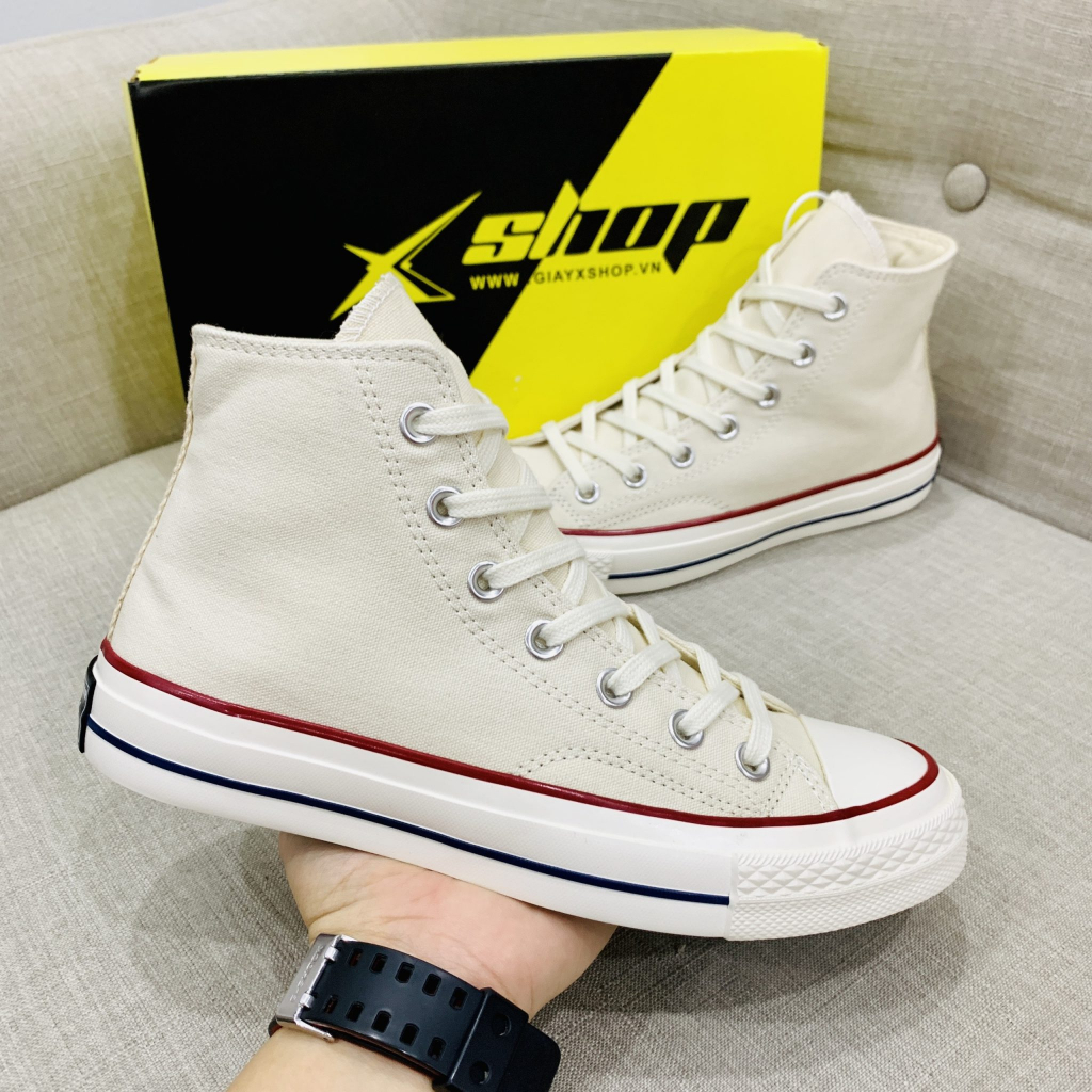 Giày Convers ChuckTaylor 1970s Cao Cổ Màu Đen Trắng,Giày Thể Thao Nam Nữ CV Màu Đen Trắng( Tặng box bảo vệ + bill + tất) | BigBuy360 - bigbuy360.vn