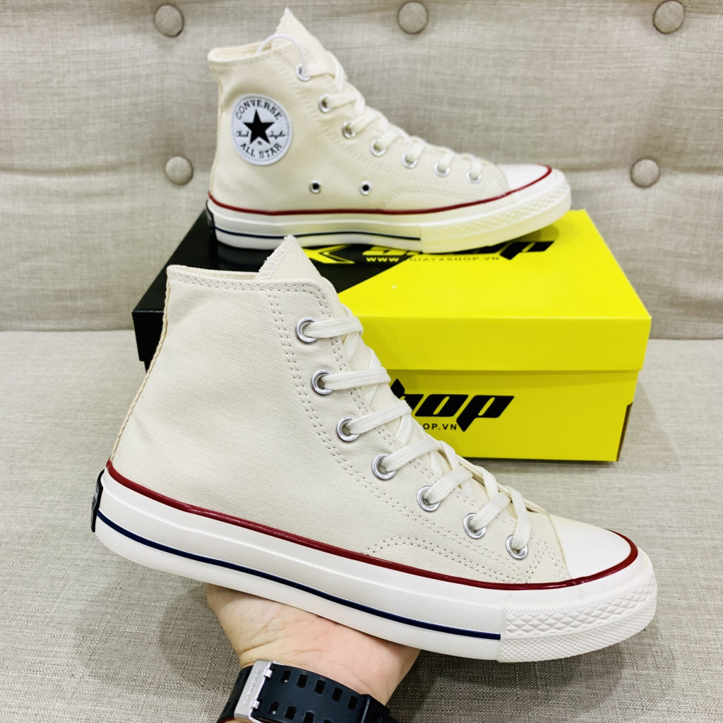 Giày Convers ChuckTaylor 1970s Cao Cổ Màu Đen Trắng,Giày Thể Thao Nam Nữ CV Màu Đen Trắng( Tặng box bảo vệ + bill + tất) | BigBuy360 - bigbuy360.vn