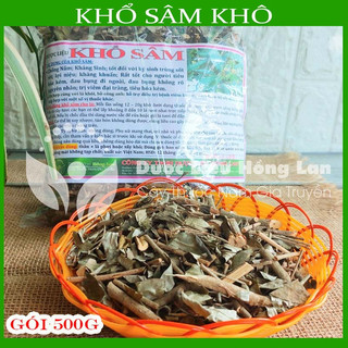 Thảo dược KHỔ SÂM khô sạch đóng gói 500gram - congtyduoclieuhonglan