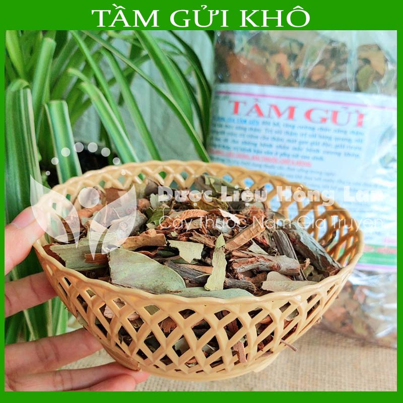 CÂY TẦM GỬI khô sạch đóng gói 1kg - congtyduoclieuhonglan