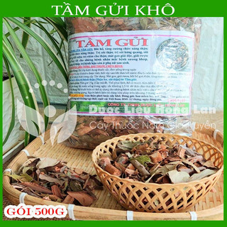 Thảo dược CÂY TẦM GỬI khô sạch đóng gói 500gram - congtyduoclieuhonglan