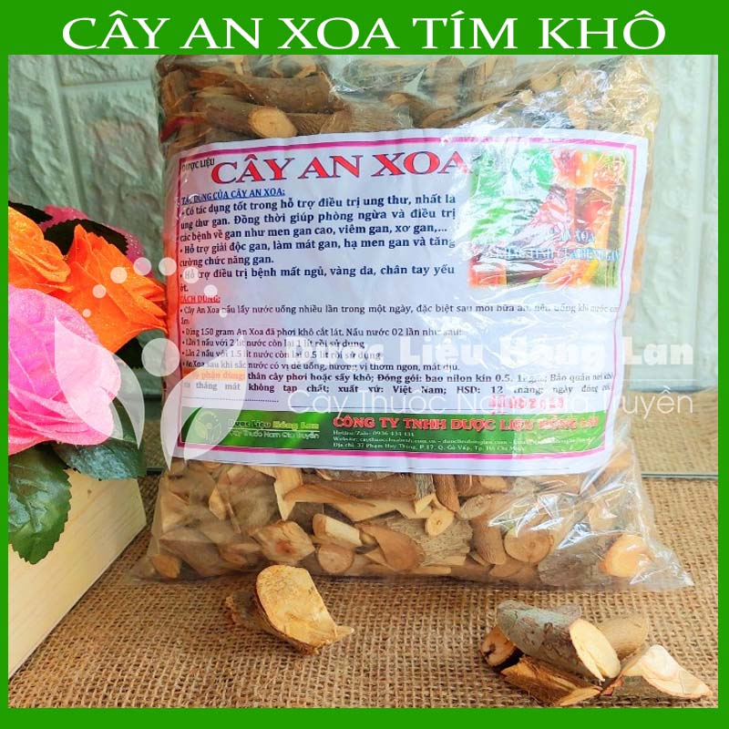 Dược liệu CÂY AN XOA khô sạch đóng gói 500gram - congtyduoclieuhonglan