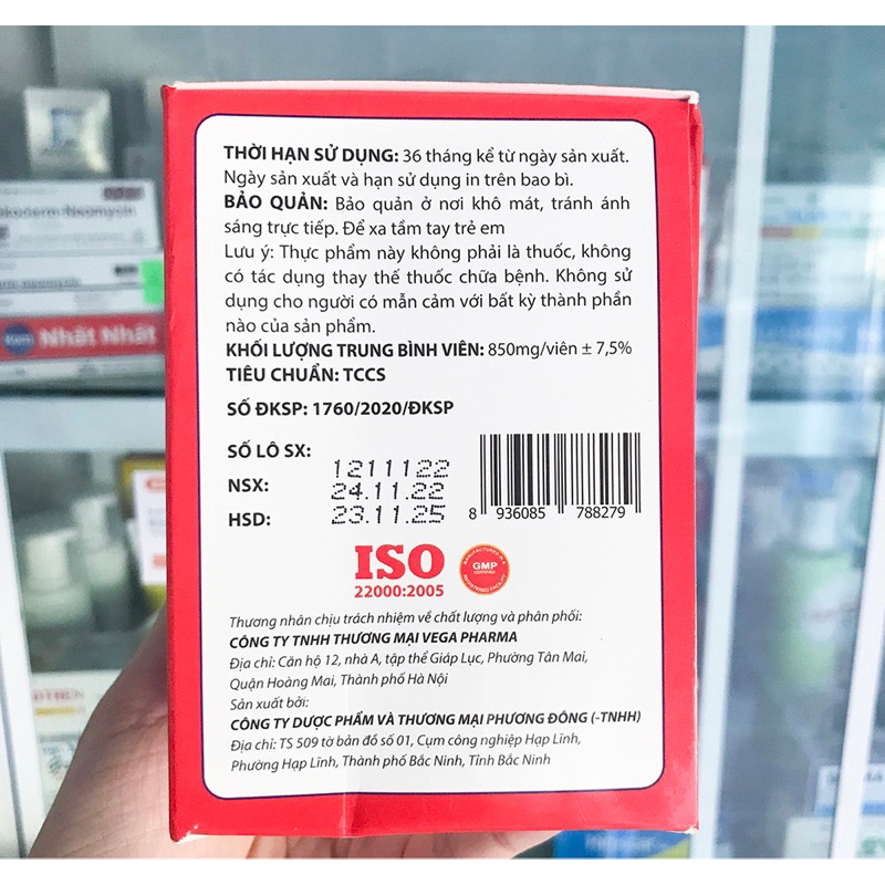 Viên bổ máu Fe Max