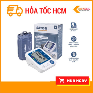 Máy đo huyết áp bắp tay tự động saton 516
