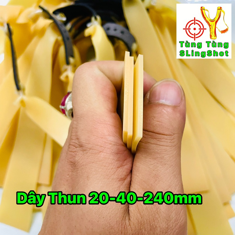 Dây Thun Ná Cao Su 20-40-240mm