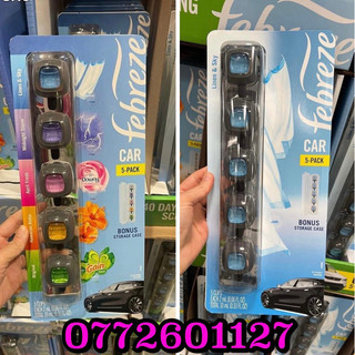 Set nước hoa xe hơi febreze car của mỹ (5 cái)