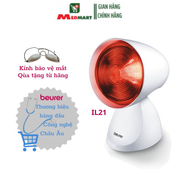 Đèn Hồng Ngoại Trị Liệu Beurer IL21 Đức Loại 150W - MEDMART