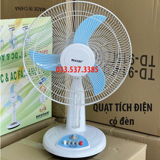 Quạt tích điện đa năng, quạt tích điện loại to MICKEY