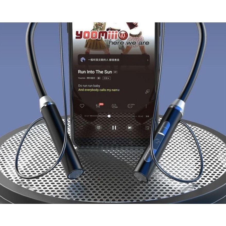 Tai nghe Bluetooth LHP_63 thể thao tai nghe đeo cổ pin trâu âm thanh bass đỉnh cao , bảo hành 12 tháng