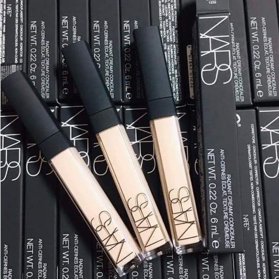 Che khuyết điểm Radiant creamy concealer Nars có bill (kéo sang ảnh bên)- tone Vanila và Custard