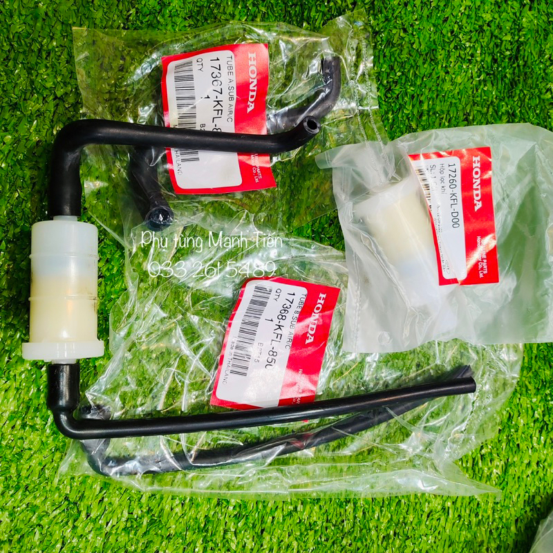 Xá xị + 2 ống dây wave Thái 110 chính hãng