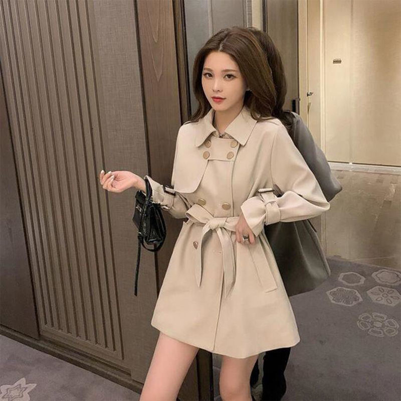 Aó mangto nữ dáng dài kèm dây đai ,áo khoác vest kiểu hiện đại mẫu mới ,áo khoác gió phong cách anh quốc