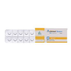Ambroxol 30mg hộp 3 vỉ x 10 viên nén Boston giúp long đờm , loãng đờm tiêu đờm