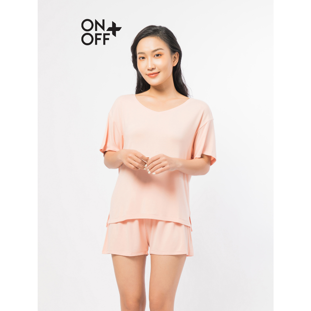 Clearance sale | Bộ mặc nhà nữ ONOFF mỏng nhẹ, thoáng mát - 16LS22S040