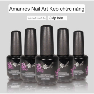 base top, cứng móng Gelsh đen, bộ 3 hoa hồng đen
