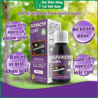 Siro Tăng Sức Đề Kháng Cho Trẻ Từ 6 Tháng Suvactif Immunité [Date T2/2025]