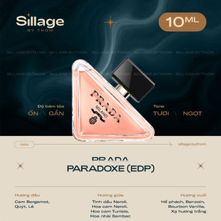 P paradoxe edp | mẫu thử nước hoa nữ