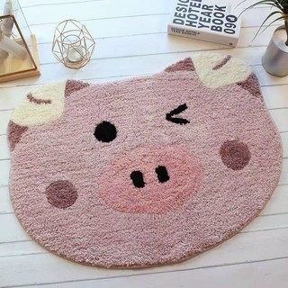 Thảm chùi chân 3D hình thú
