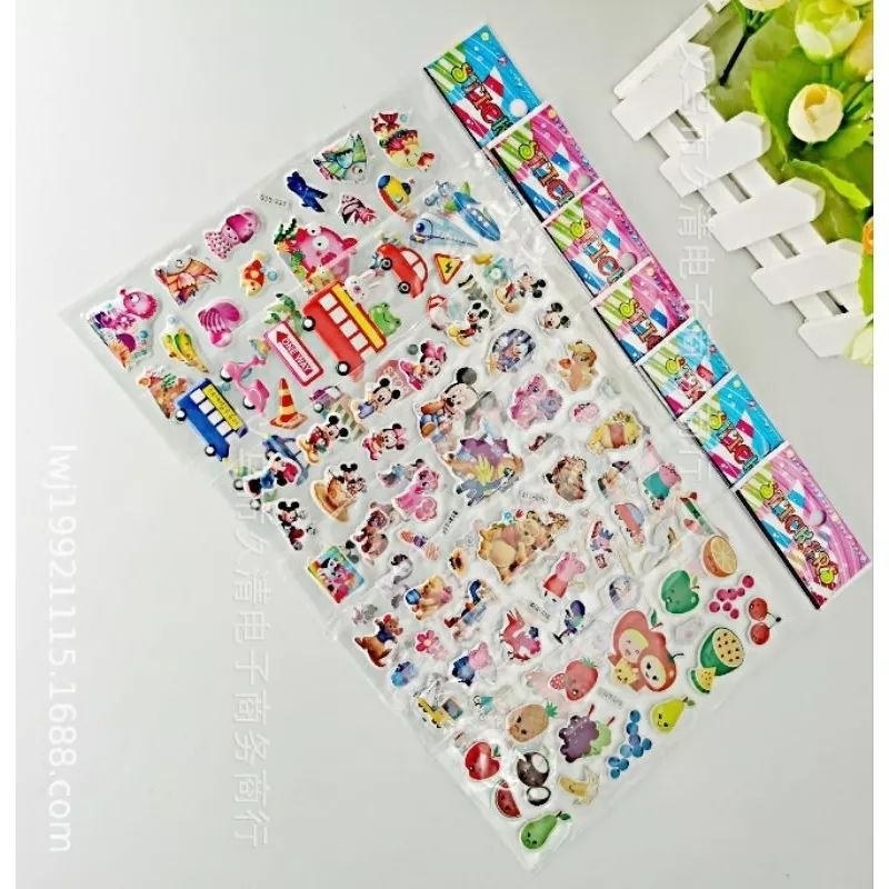 Sticker 3d Không Thấm Nước_Vô vàn mẫu cute lựa chọn cho bé