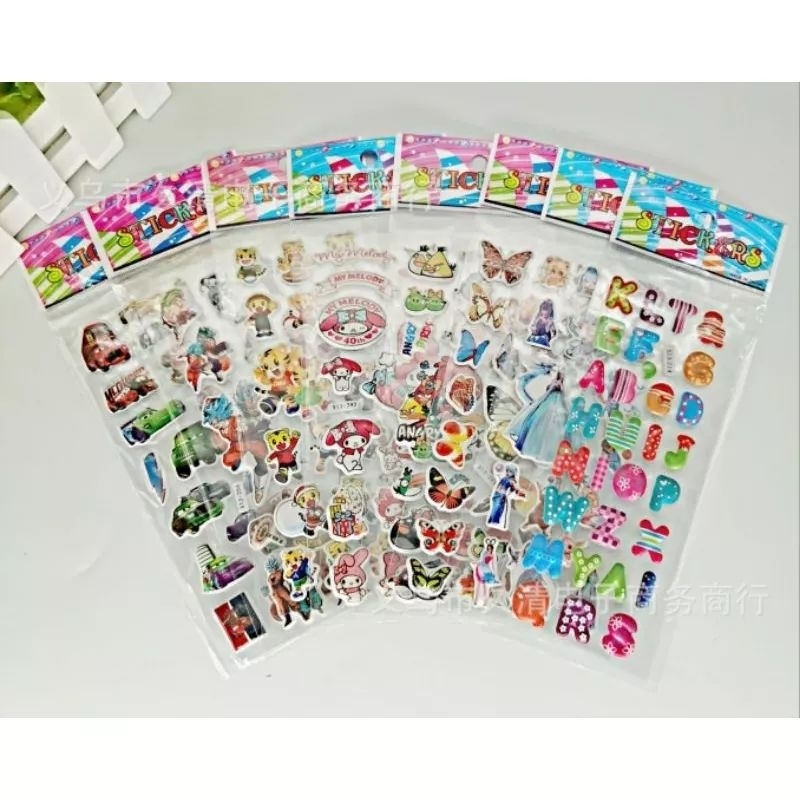Sticker 3d Không Thấm Nước_Vô vàn mẫu cute lựa chọn cho bé
