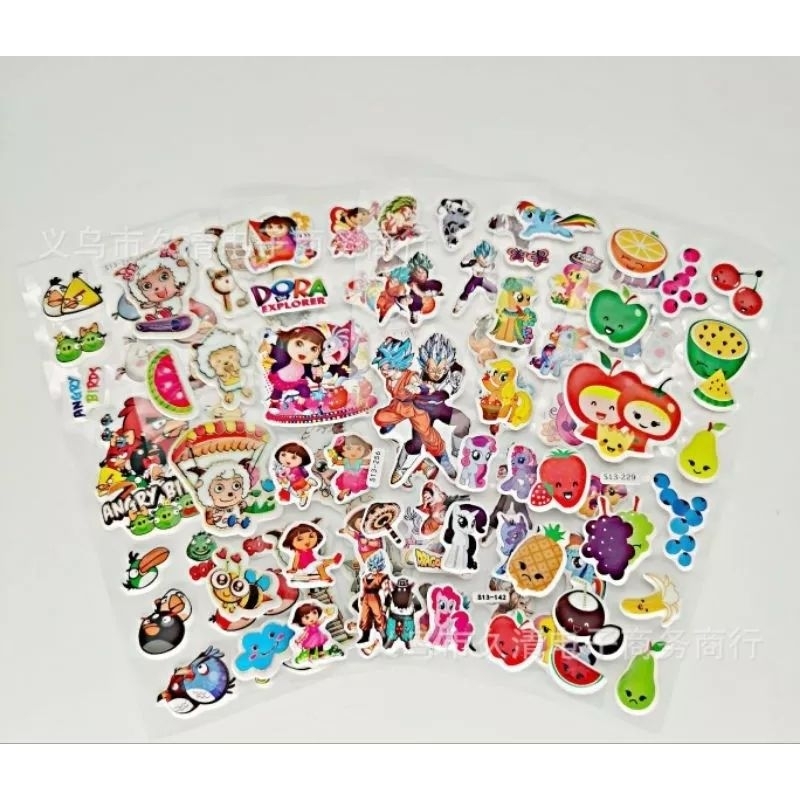Sticker 3d Không Thấm Nước_Vô vàn mẫu cute lựa chọn cho bé