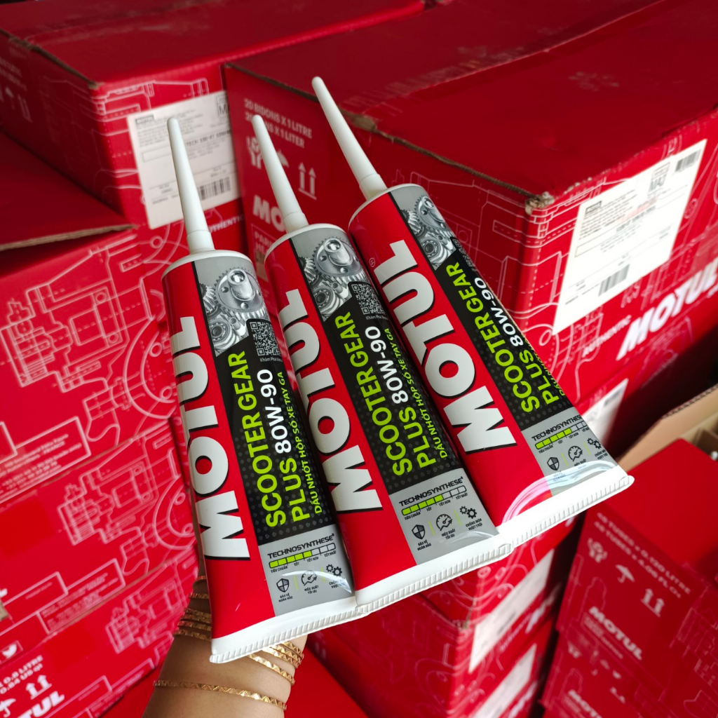 Dầu Nhớt hộp số MOTUL Scooter Gear plus 80w90  120ml Chính Hãng