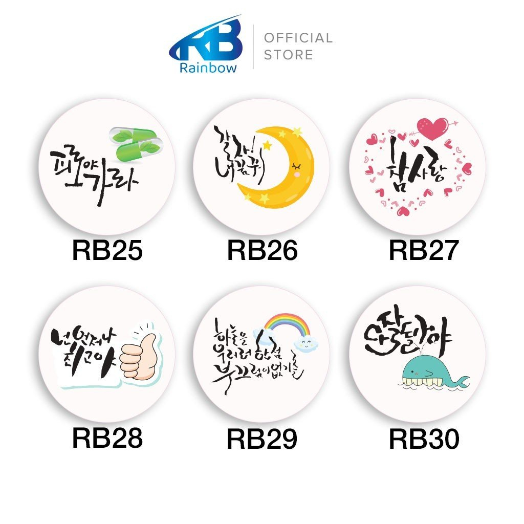 Đế lót ly giấy, thấm nước ,phong cách hàn quốc.