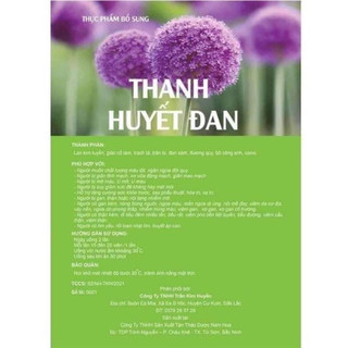 THANH HUYẾT ĐAN TKH