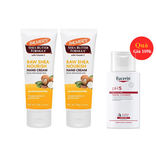(Quà) kem dưỡng da tay giữ ẩm Bơ hạt mỡ Palmer's Raw Shea Nourish Hand Cream 96g