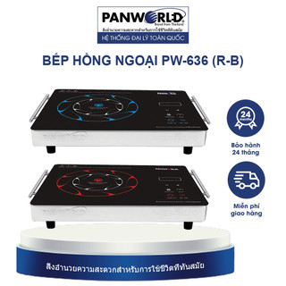 Bếp hồng ngoại đơn Panworld PW-636 nhập khẩu Thái Lan cao cấp bảo hành chính hãng